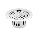 Round Flat Cut Floor Drain (5.5 inches) with Cockroach Trap