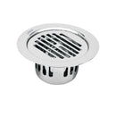 Golden Classic Jali Round Flat Cut Floor Drain (5.5 inches) with Cockroach Trap - LIPKA - Lipka Home