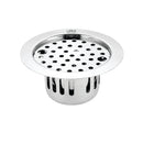 Round Flat Cut Floor Drain (5.5 inches) with Lock & Cockroach Trap - LIPKA - Lipka Home