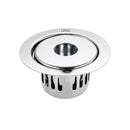 Full Moon Round Floor Drain (5.5 inches) With Hole and Cockroach Trap - LIPKA - Lipka Home