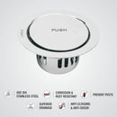 Pop-Up Round Floor Drain (5.5 inches) with Cockroach Trap - LIPKA - Lipka Home