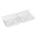 ABS Square Double Soap Dish - LIPKA - Lipka Home