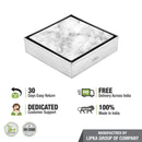 Marble Insert Floor Drain (5 x 5 Inches) - LIPKA - Lipka Home