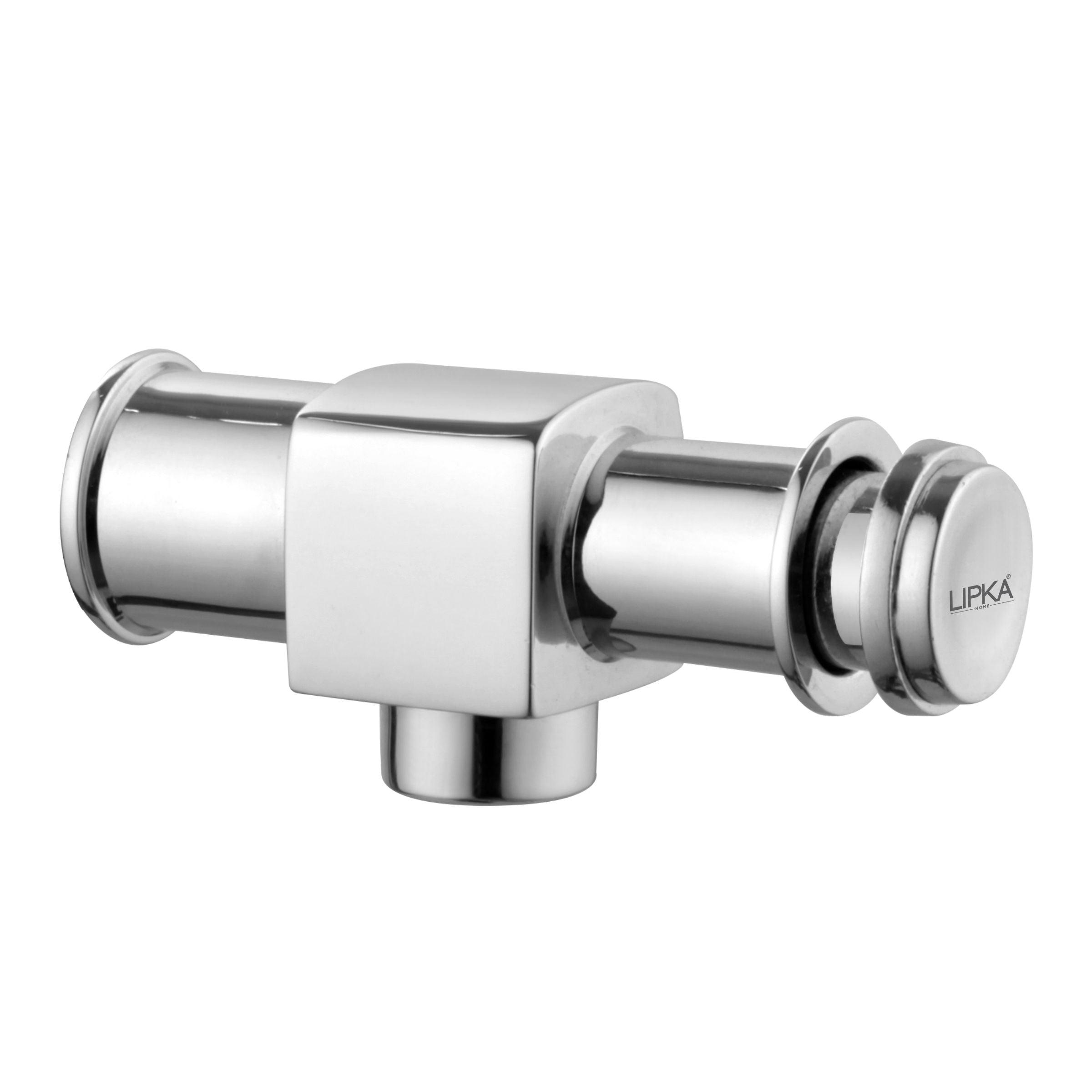 Square Push Valve Brass Faucet