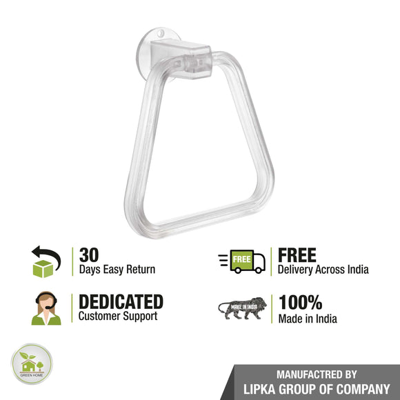 ABS Square Towel Ring - LIPKA - Lipka Home