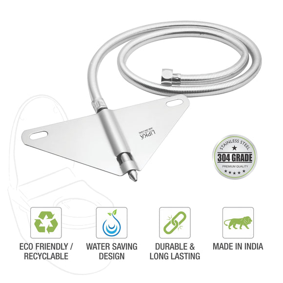 Straight Jet Spray with 304-Grade SS Holder & 1 Meter Hose - LIPKA - Lipka Home