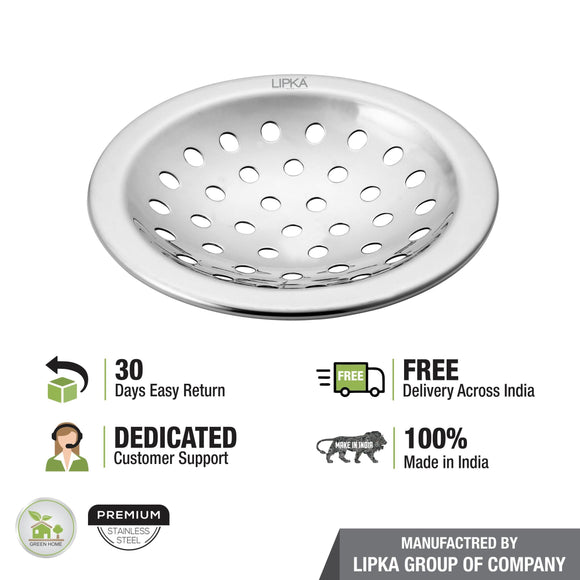 Super Heavy Snow Round Floor Drain (4.5 inches) - LIPKA - Lipka Home