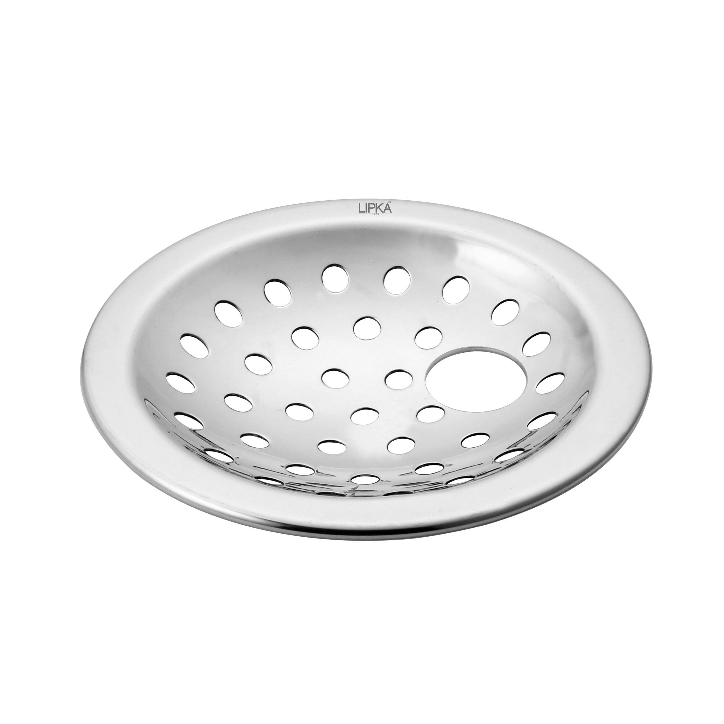 Super Heavy Snow Round Floor Drain with Hole (4.5 inches) - LIPKA - Lipka Home