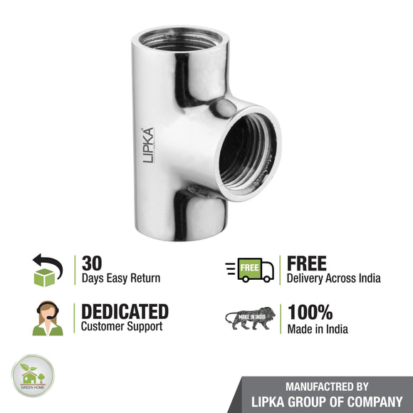 LIPKA Brass Tee - LIPKA - Lipka Home