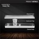 Tile Insert Shower Drain Channel (24 x 5 Inches) - LIPKA - Lipka Home