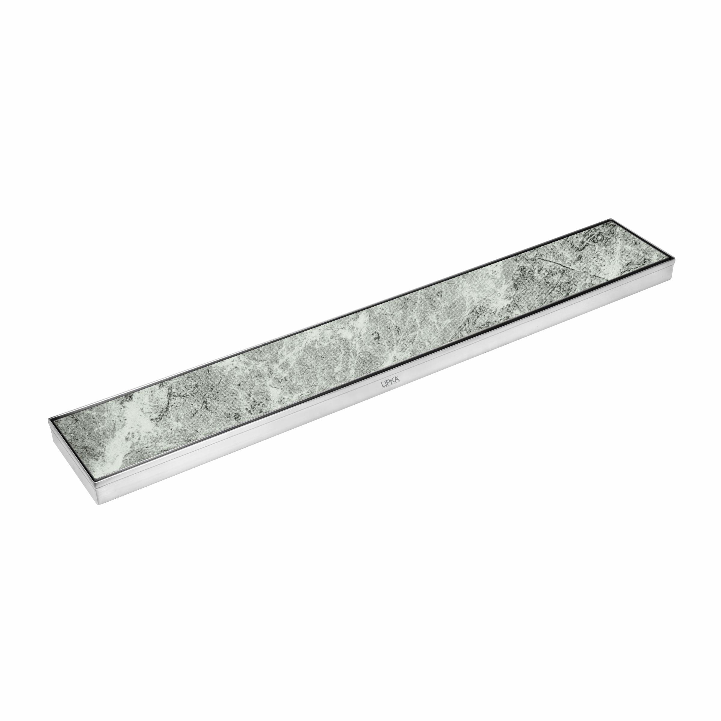 Tile Insert Shower Drain Channel (40 x 5 Inches) - LIPKA - Lipka Home