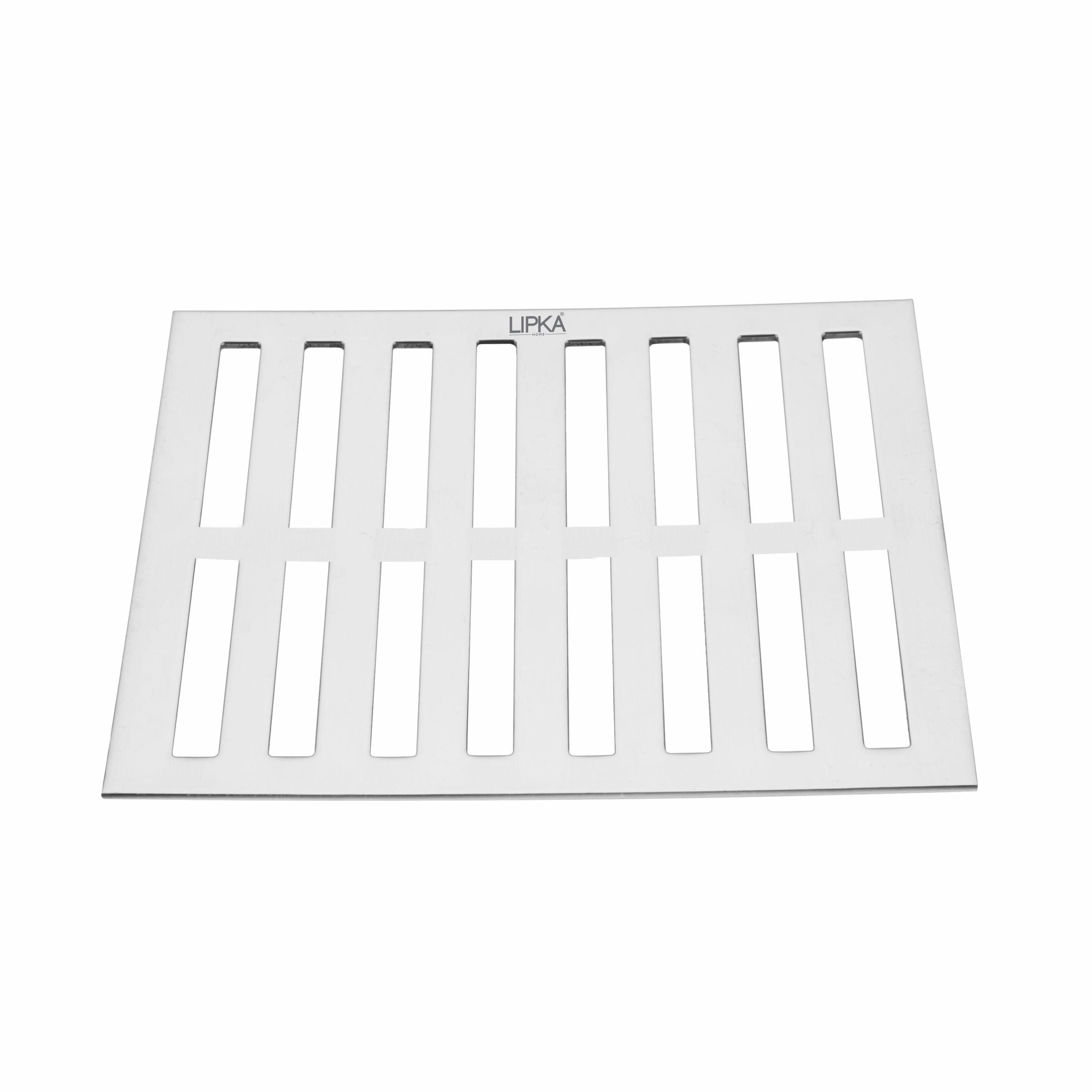 Vertical Commercial 304-Grade Floor Drain (12 x 12 Inches) - LIPKA - Lipka Home