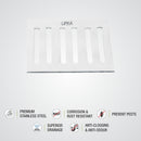 Vertical Grating Top (3 x 3 inches) - LIPKA - Lipka Home