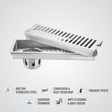 Vertical Shower Drain Channel (24 x 5 Inches) - LIPKA