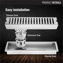 Vertical Shower Drain Channel (36 x 5 Inches) - LIPKA - Lipka Home