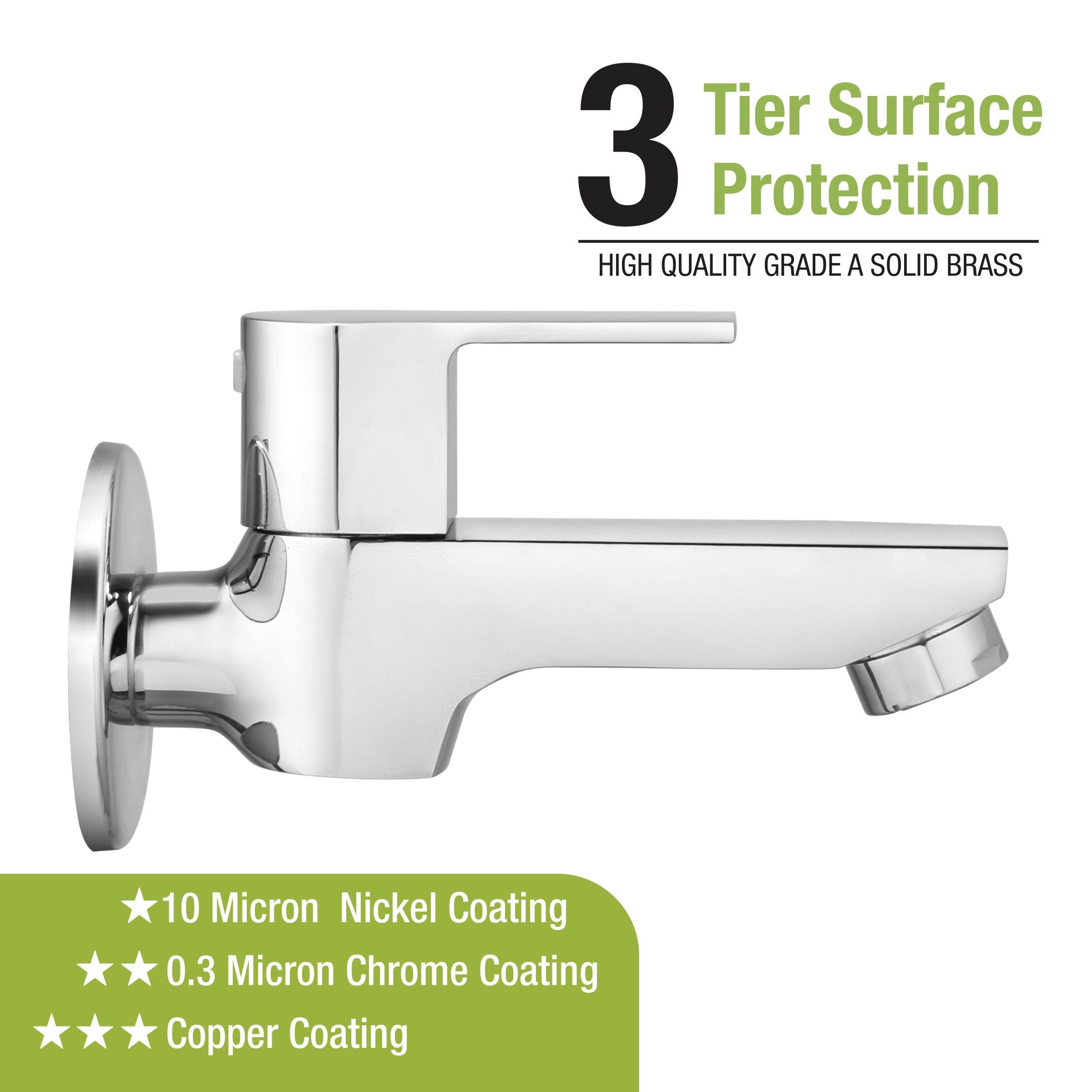Victory Bib Tap Long Body Brass Faucet 3 tier surface protection