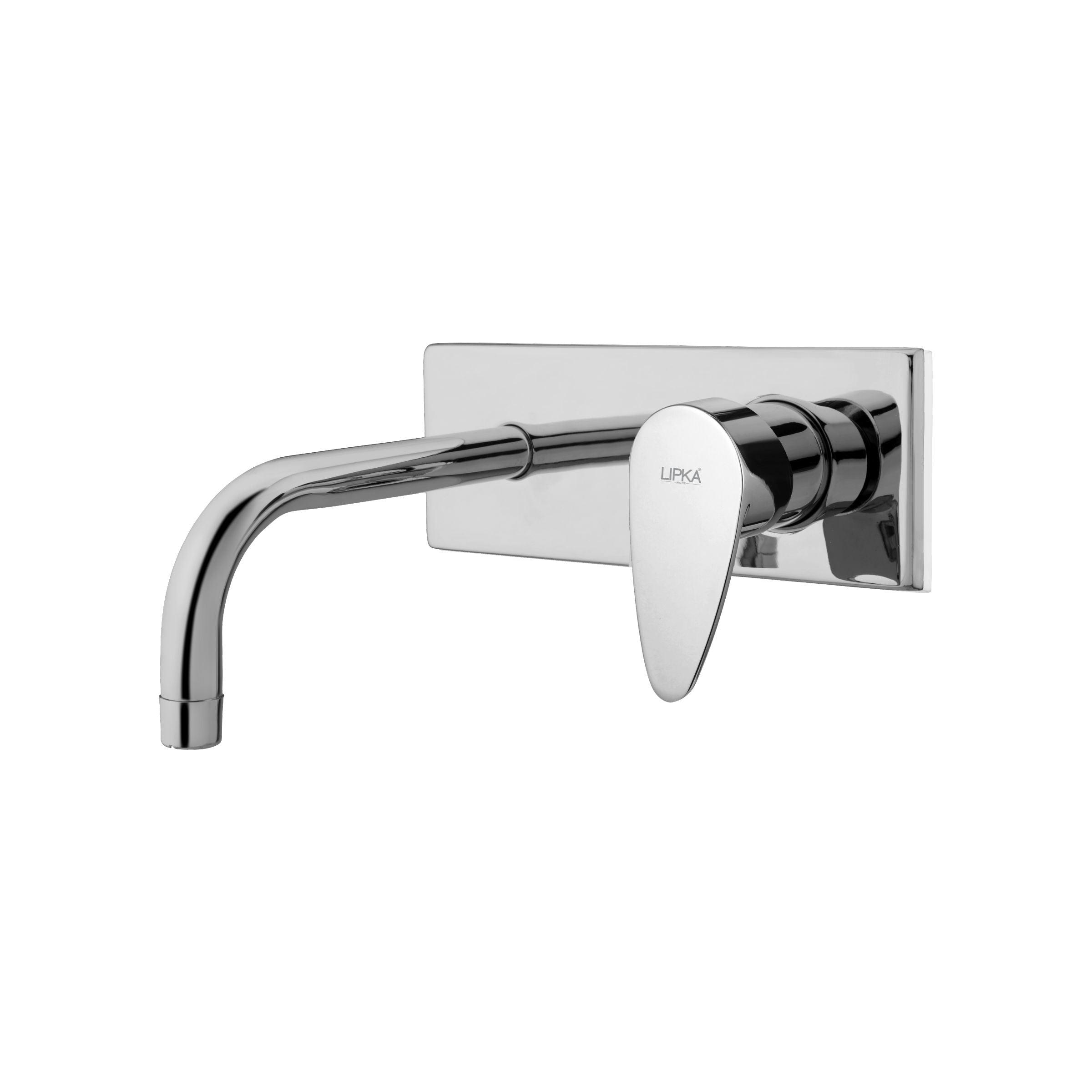 Virgo Single Lever Wall Mount Basin Mixer Faucet 