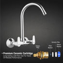 Virgo Sink Mixer Brass Faucet with Round Swivel Spout (20 Inches) - LIPKA - Lipka Home