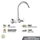 Virgo Sink Mixer Brass Faucet with Round Swivel Spout (20 Inches) - LIPKA - Lipka Home