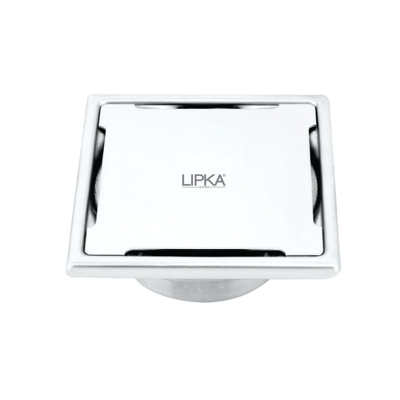 Yellow Exclusive Square Floor Drain (5 x 5 Inches) with Cockroach Trap - LIPKA - Lipka Home