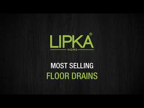 Square Flat Cut Floor Drain (5 x 5 Inches) with Lock, Hole and Cockroach Trap video